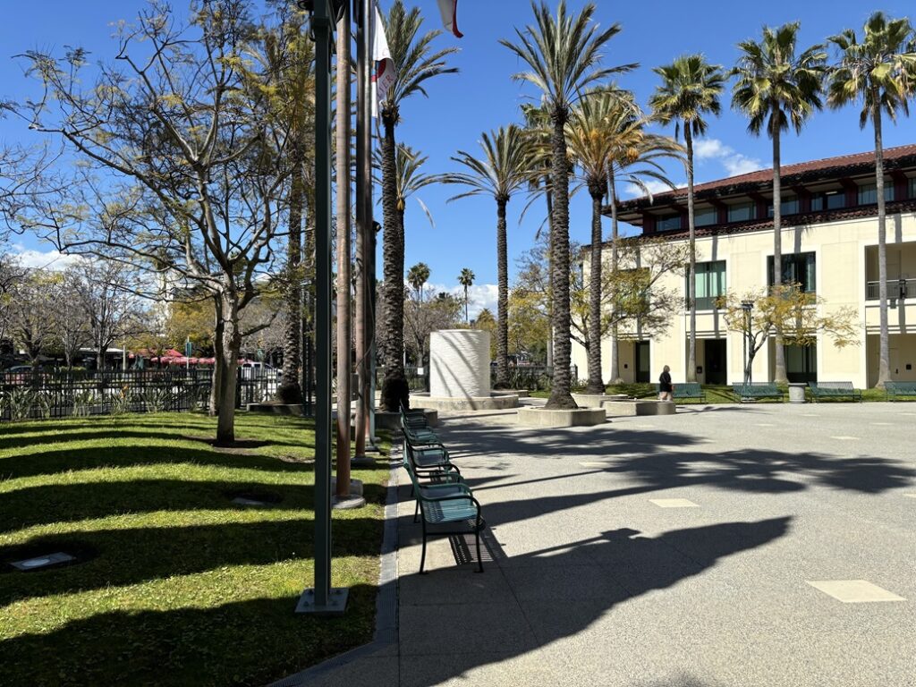 city hall grounds