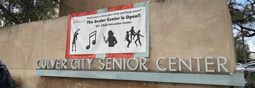 culver city senior center is open